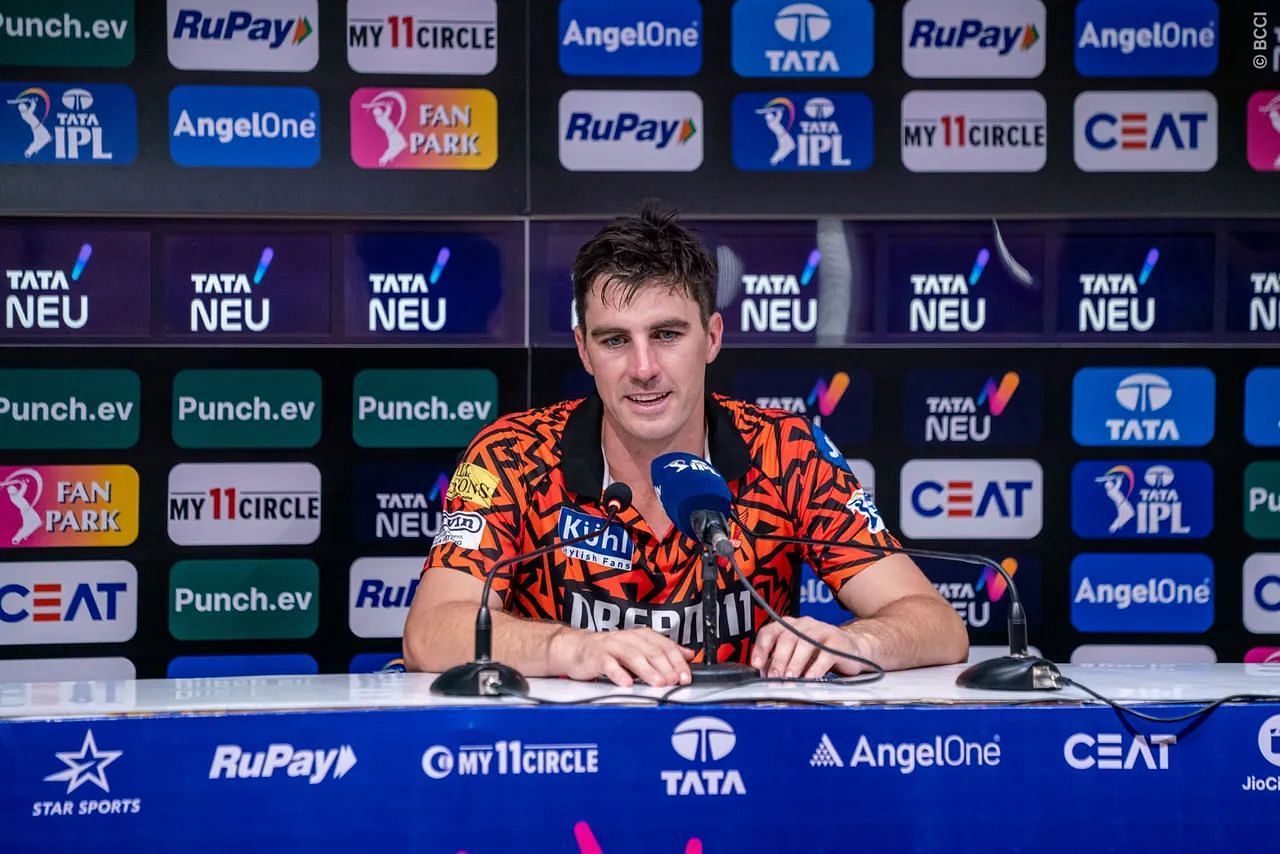 SRH captain Pat Cummins may have to ask a few tough questions to his players. [IPL]