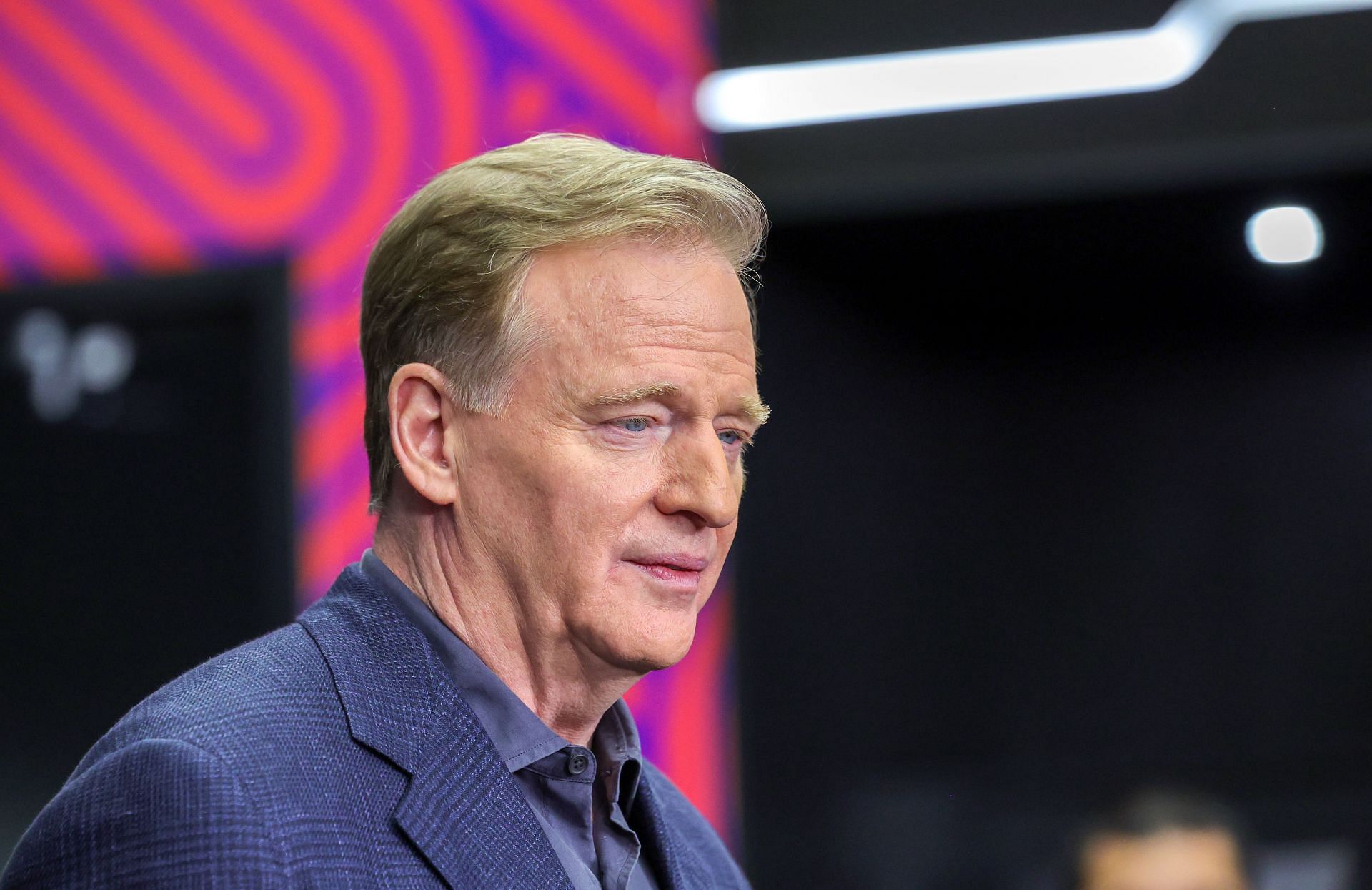 Super Bowl LVIII: NFL Commissioner Roger Goodell news conference