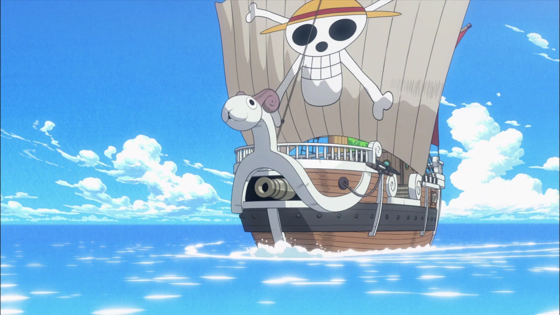 The Going Merry ship (Image via Toei Animation)