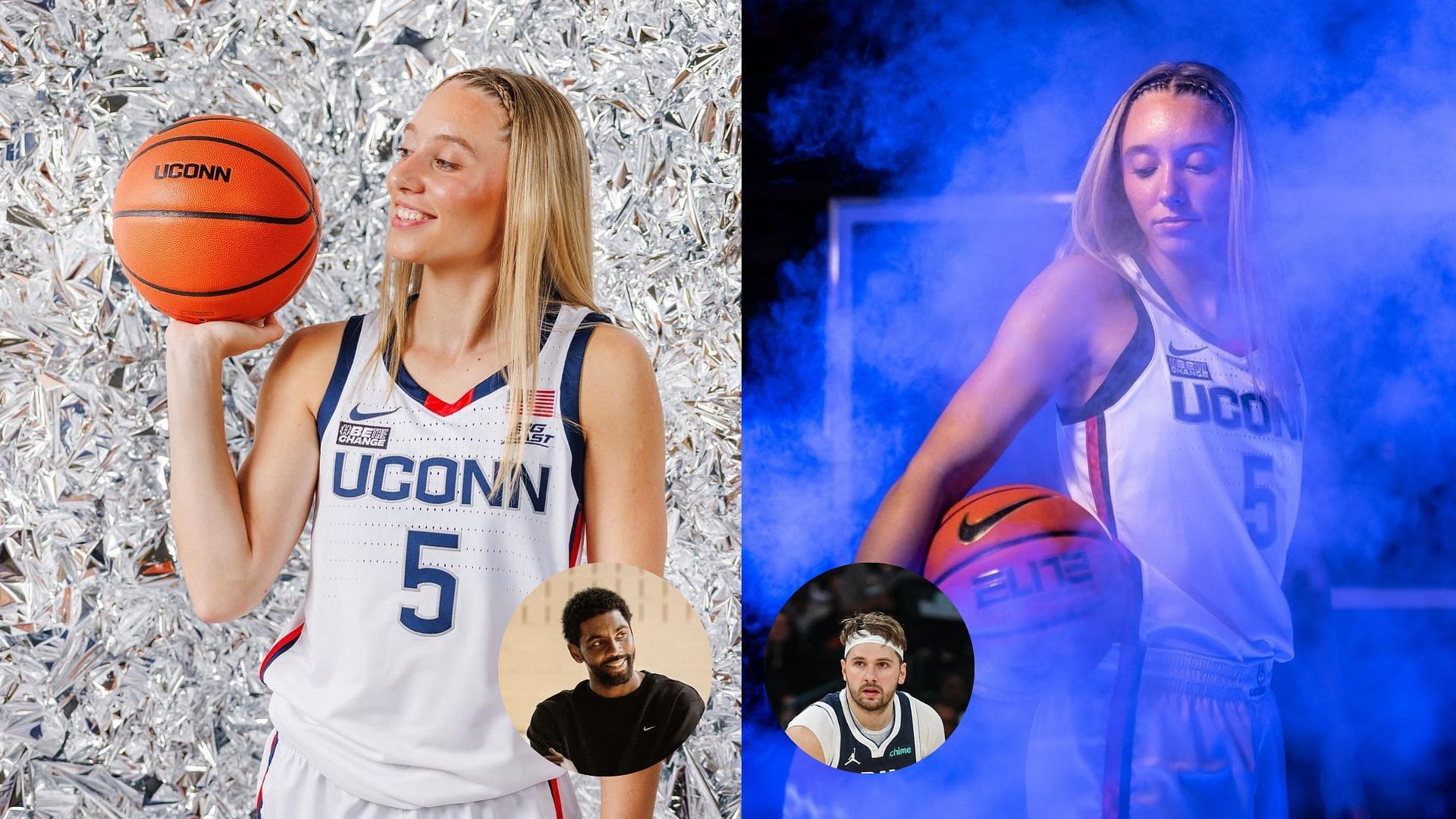 UConn star Paige Bueckers fangirls Luka Magic and Kyrie Irving