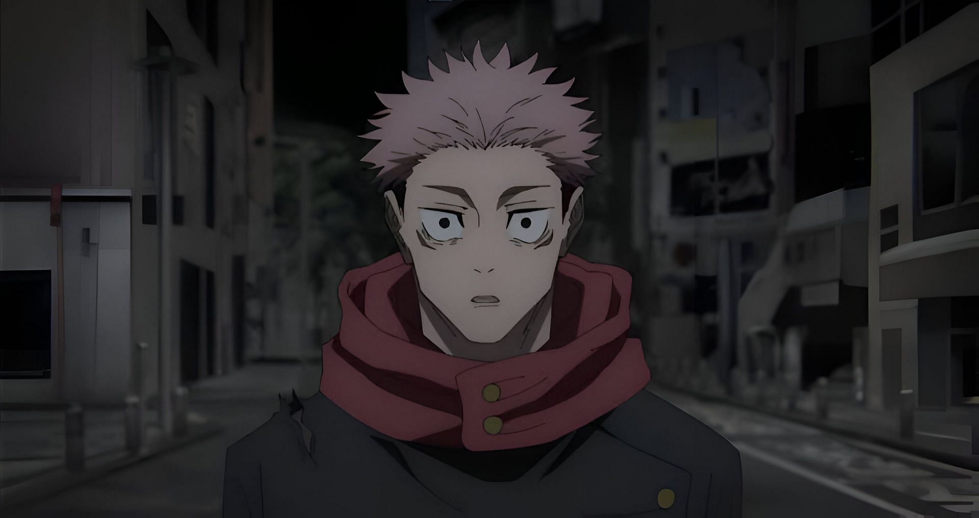 Itadori as seen in the Jujutsu Kaisen (Image via MAPPA)