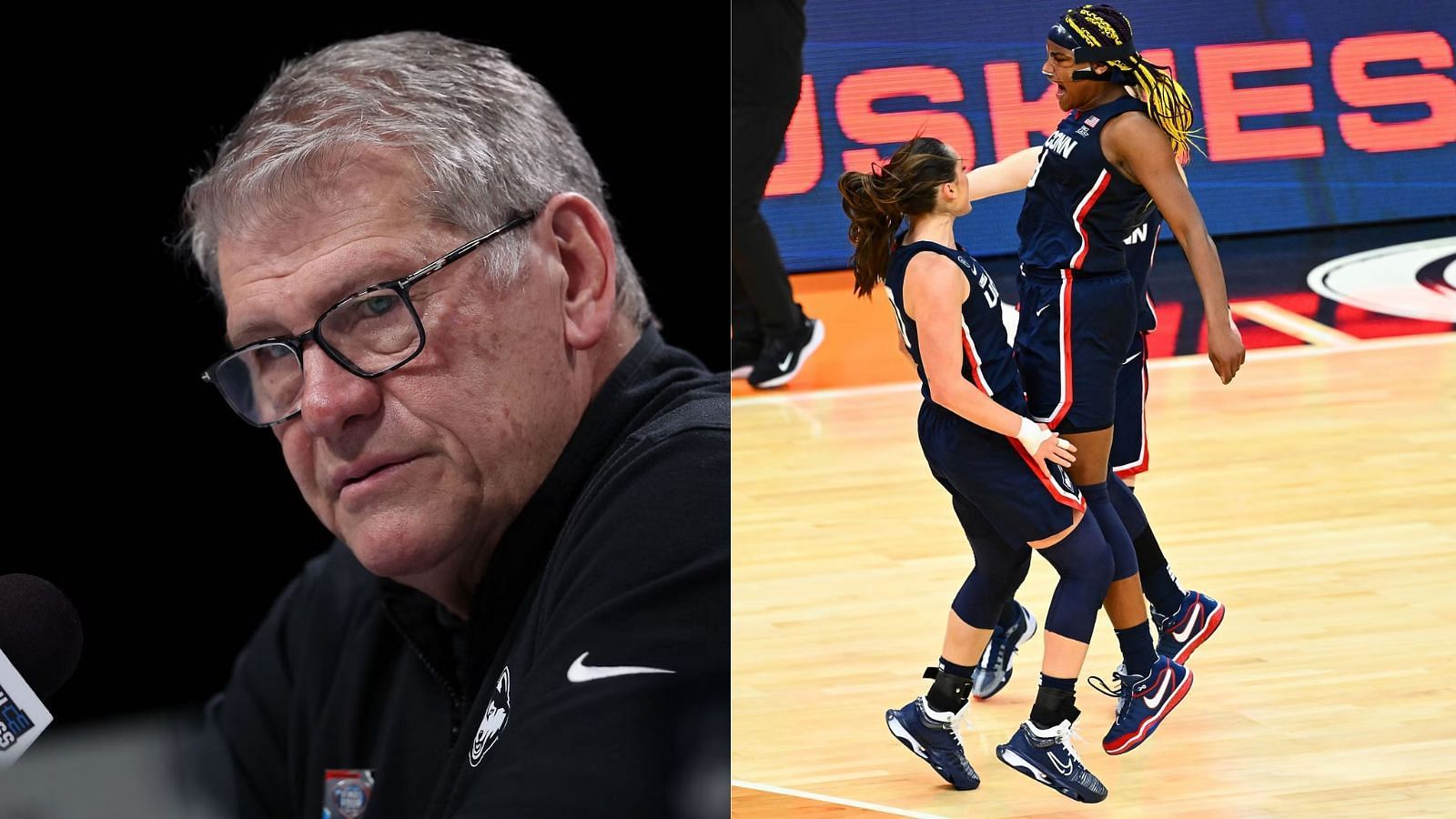 Coach Geno Auriemma is sending two more Huskies into the WNBA with likely draft picks Aaliyah Edwards and Nika Muhl.
