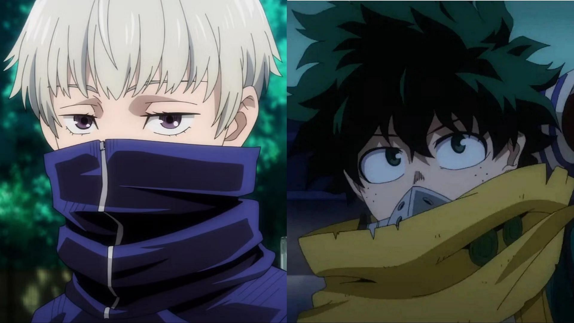 Fans compare Deku to Inumaki after My Hero Academia chapter 419 spoilers drop (Image via Bones and MAPPA)