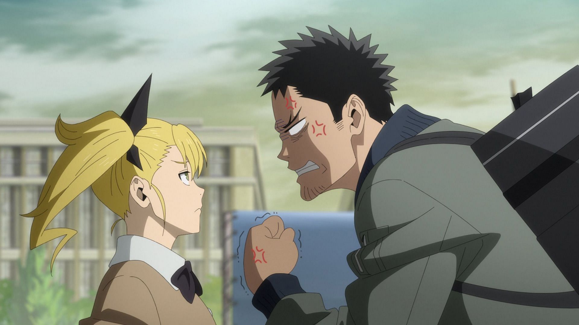 Kaiju No. 8 episode 3 quickly establishes Kafka and Kikoru as friendly rivals (Image via Production I.G)