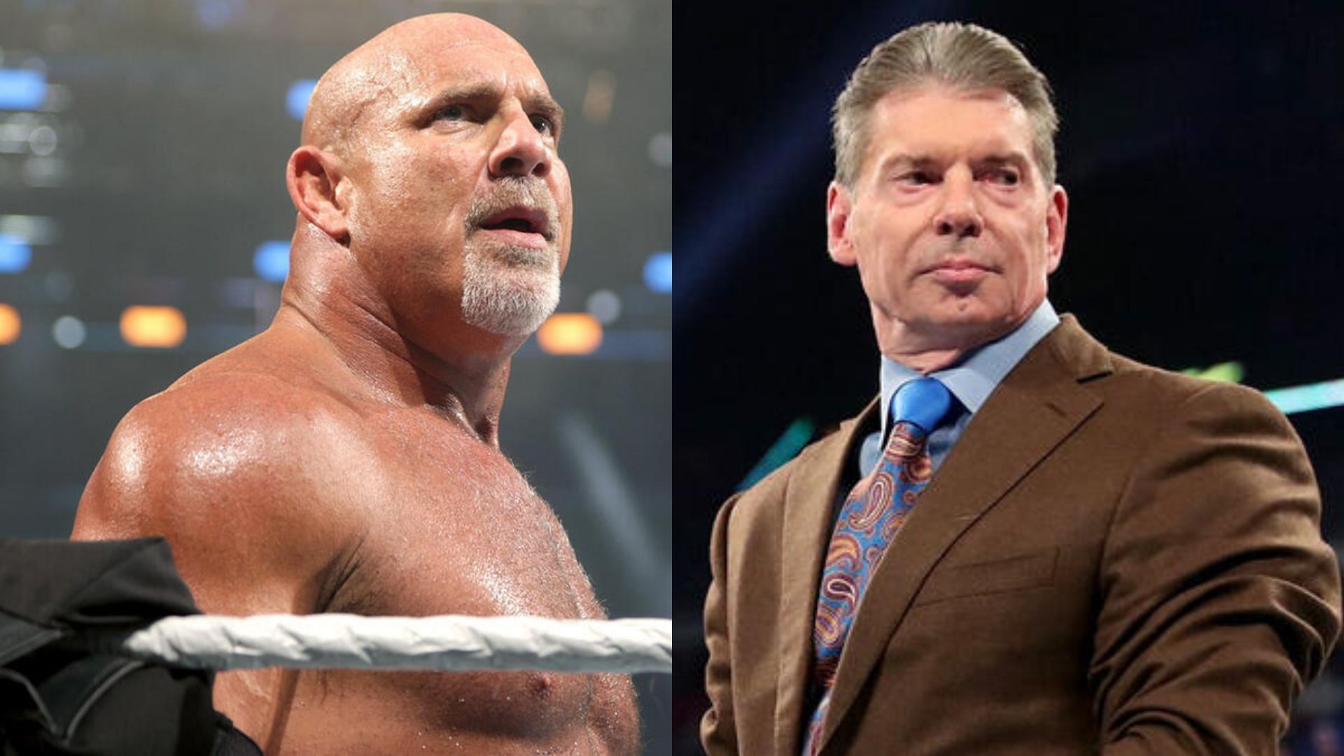 Goldberg and Vince McMahon have had their differences in the past (Credit: WWE)