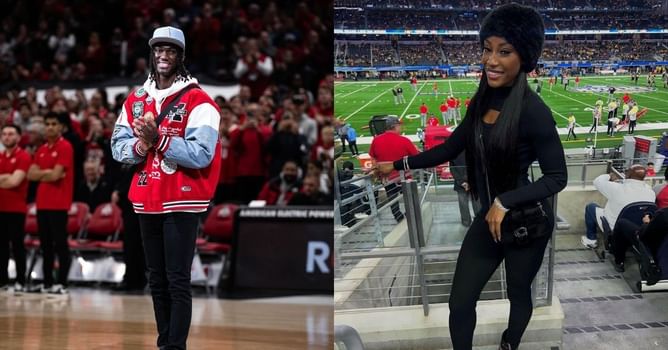 Marvin Harrison Jr.’s GF Charokee Young blushes as former Ohio State WR bags lucrative deal with New Balance ahead of 2024 NFL draft