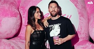 Lionel Messi spotted partying with Antonela Roccuzzo and Luis Suarez after Inter Miami win vs Nashville, pictures surface