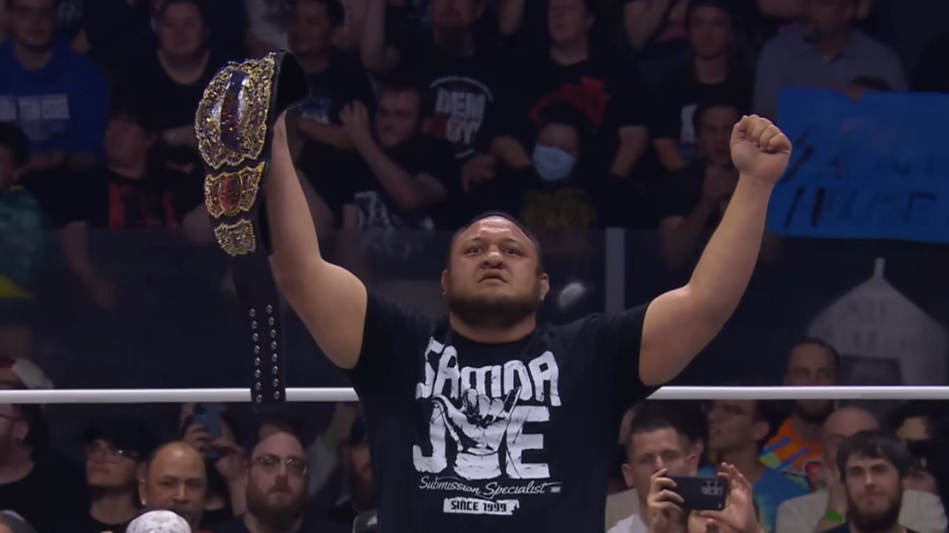 Samoa Joe defeated MJF to win the AEW World title at Worlds End PPV