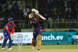[Watch] Angkrish Raghuvanshi plays an outrageous reverse scoop for a six in DC vs KKR IPL 2024 match