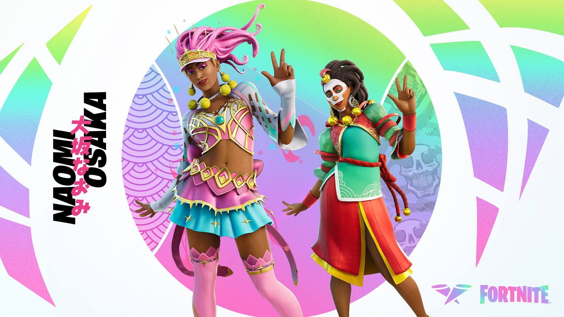 The Naomi Osaka skin (Image via Epic Games)