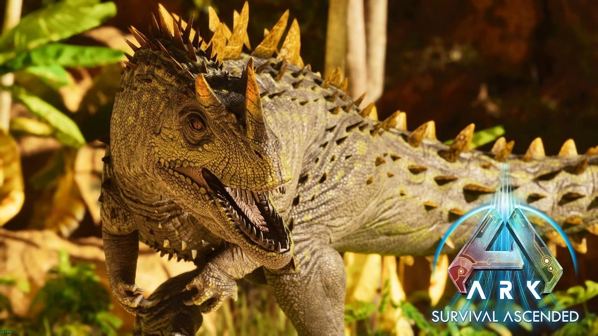 How to tame Ceratosaurus in Ark Survival Ascended