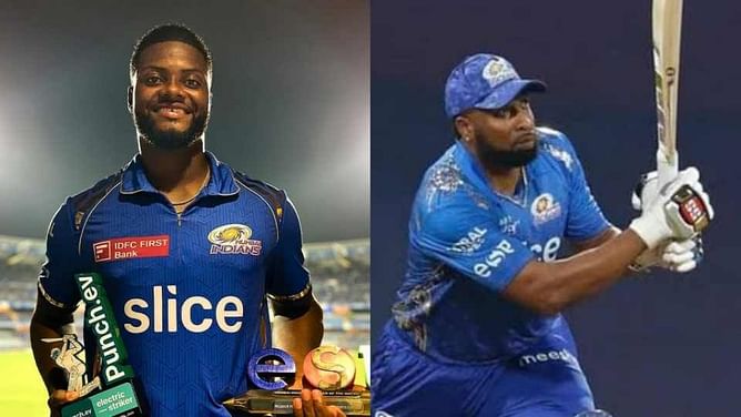 3 Kieron Pollard records Romario Shepherd can break at MI