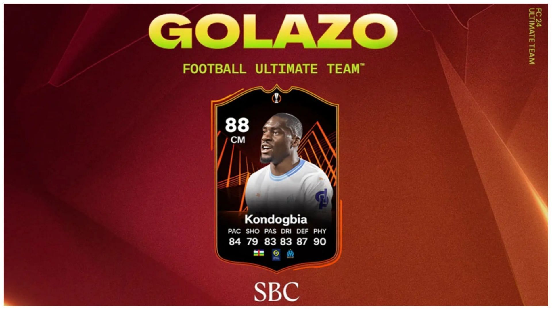 The Kondogbia SBC has arrived (Image via EA Sports)