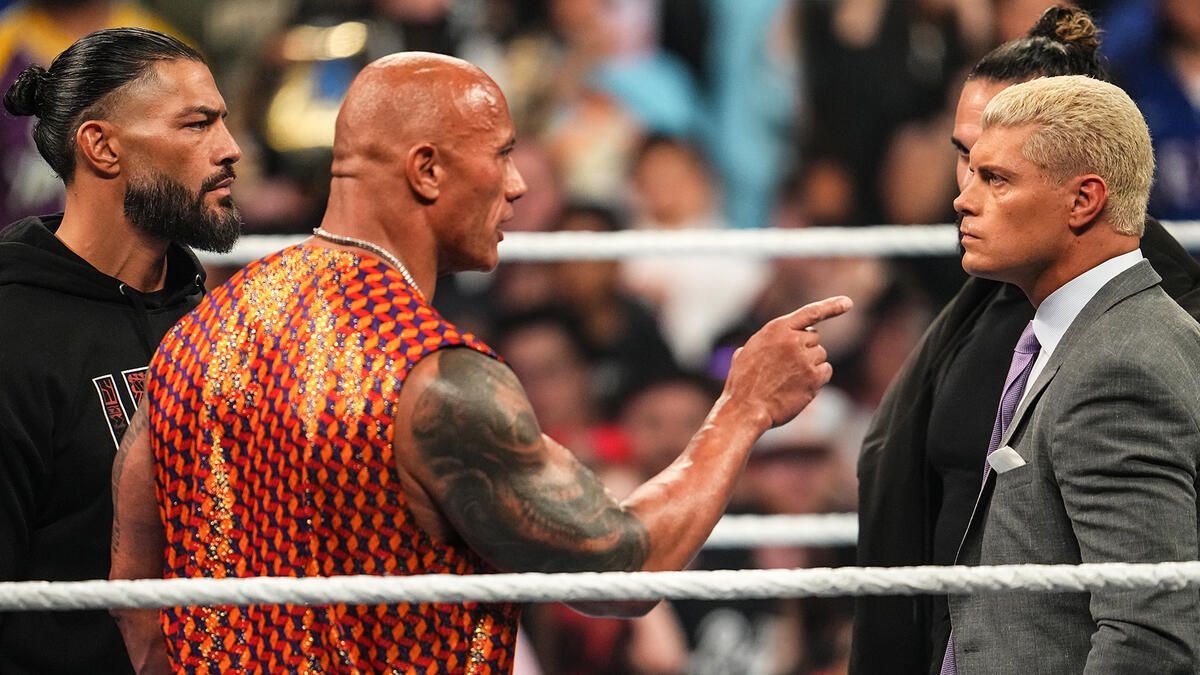 A still from segment on WWE SmackDown.
