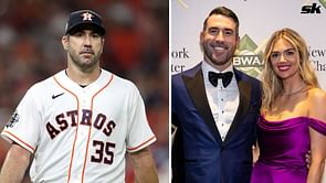 WATCH: Justin Verlander's wife Kate Upton makes a fashion statement in Prada lavender top & black bottoms ensemble