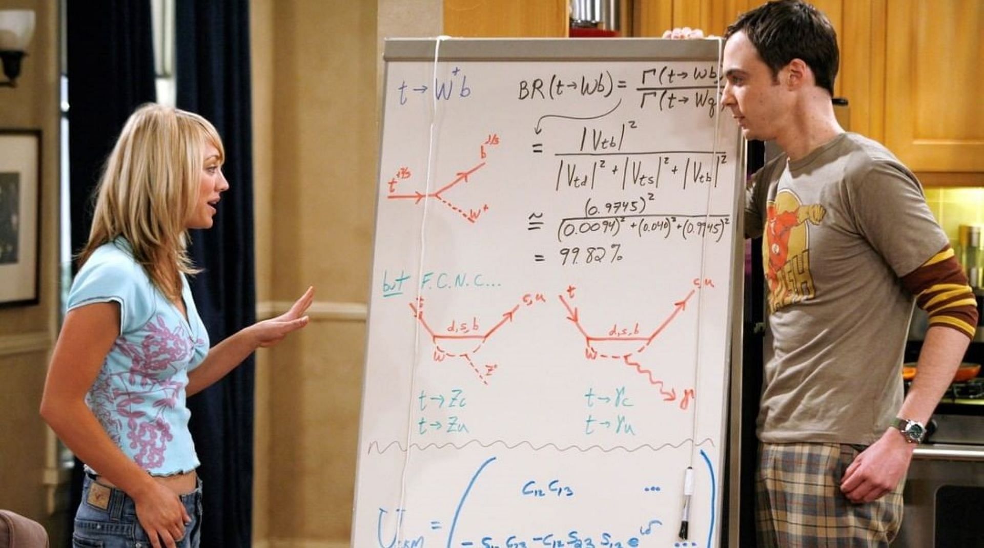 Despite being different, Penny and Sheldon became close friends (Image via Instagram/ @bigbangtheory)