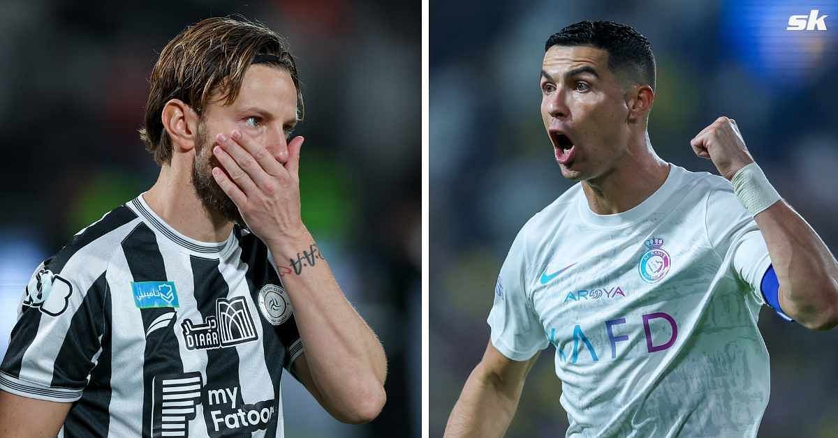 Ivan Rakitic appeared to agree with Cristiano Ronaldo as Saudi Pro League referees face scrutiny over Al-Hilal preference