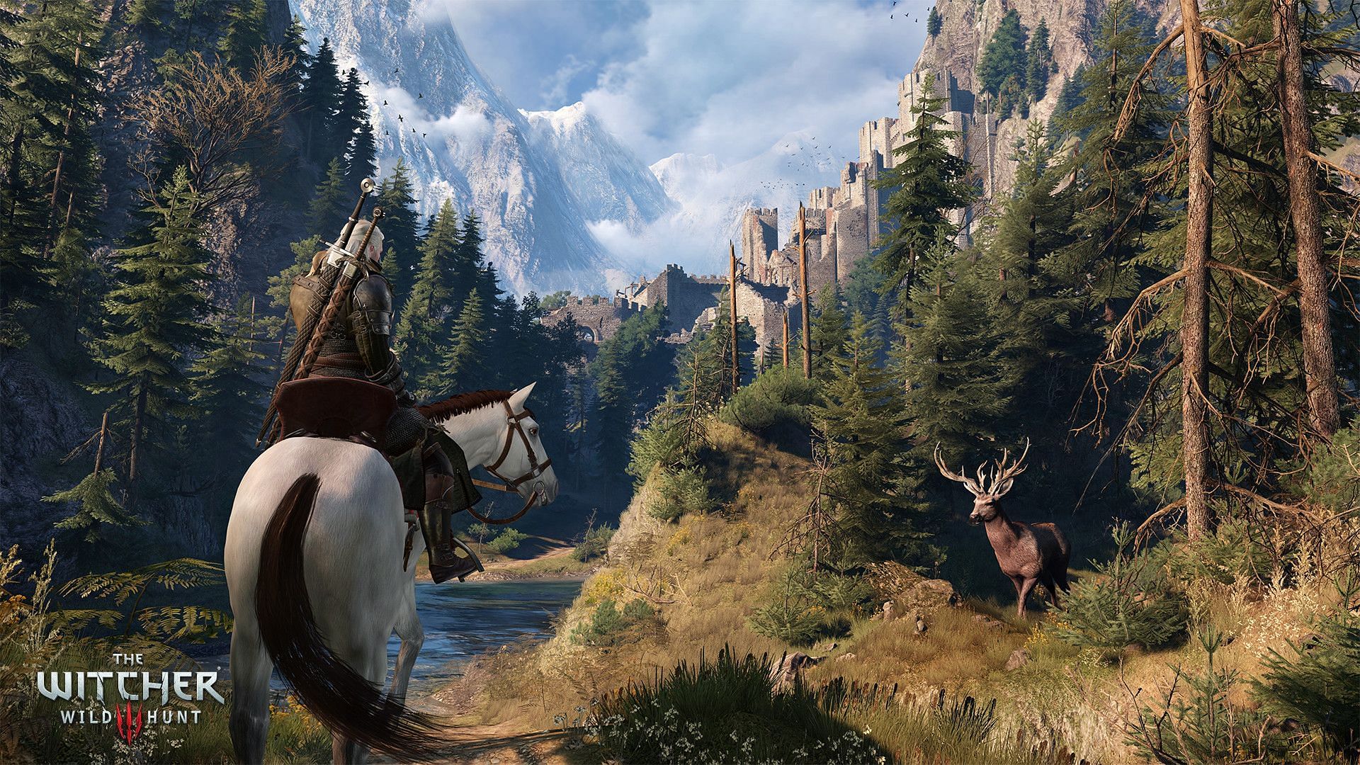 The world of The Witcher 3 (Image via CDPR)