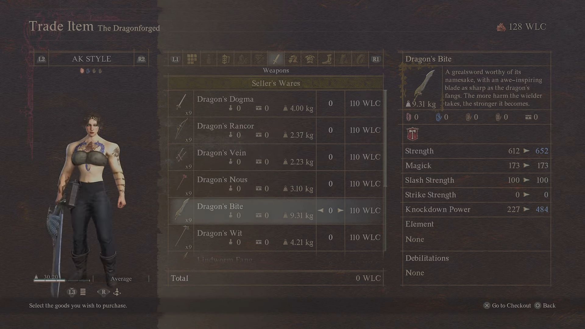 Dragon&#039;s Bite, one of the best Warrior weapons in Dragon&#039;s Dogma 2, can be acquired from the Dragonforged (Image via Capcom || YouTube/AK STYLE GAMER)