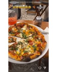 Pizza night at the James household