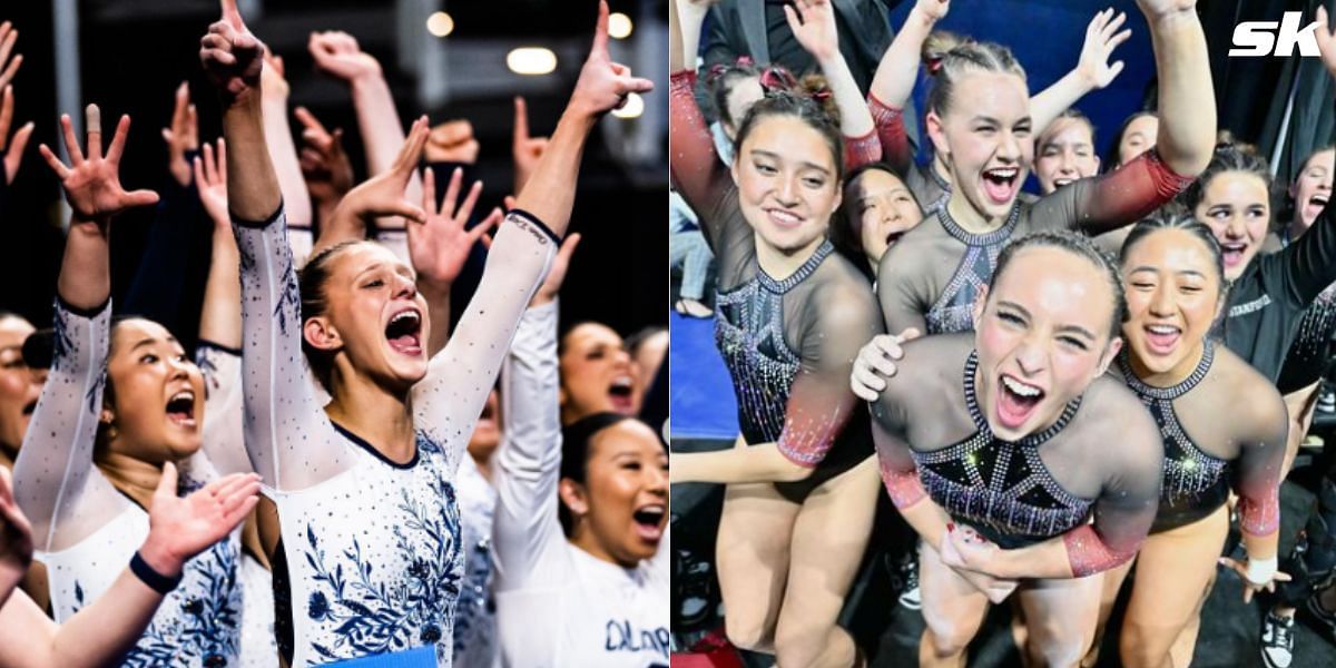 California Golden Bears and Stanford Women&#039;s Gymnastics Team earn qualification for the 2024 NCAA Women&#039;s Gymnastics Championships Semifinals.