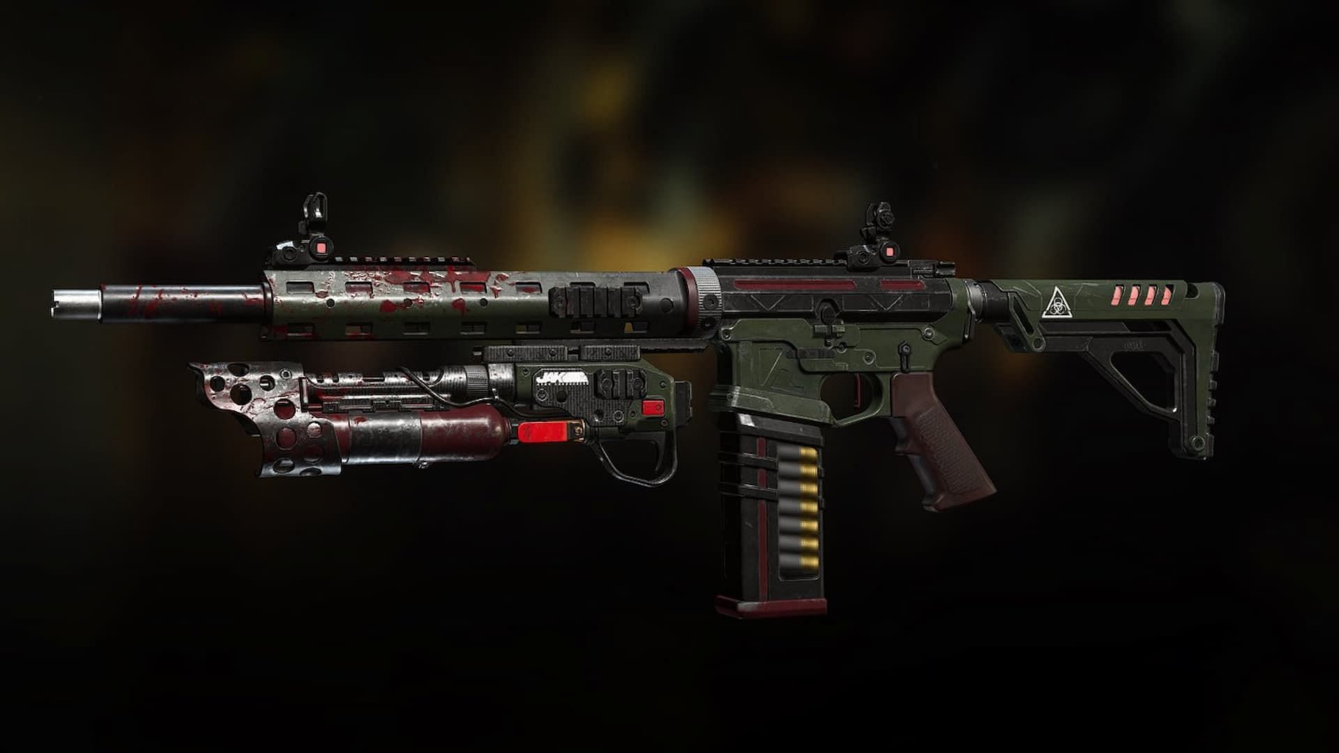 Oxidized Weapon Blueprint in Zombie Mangler (Image via Activision)