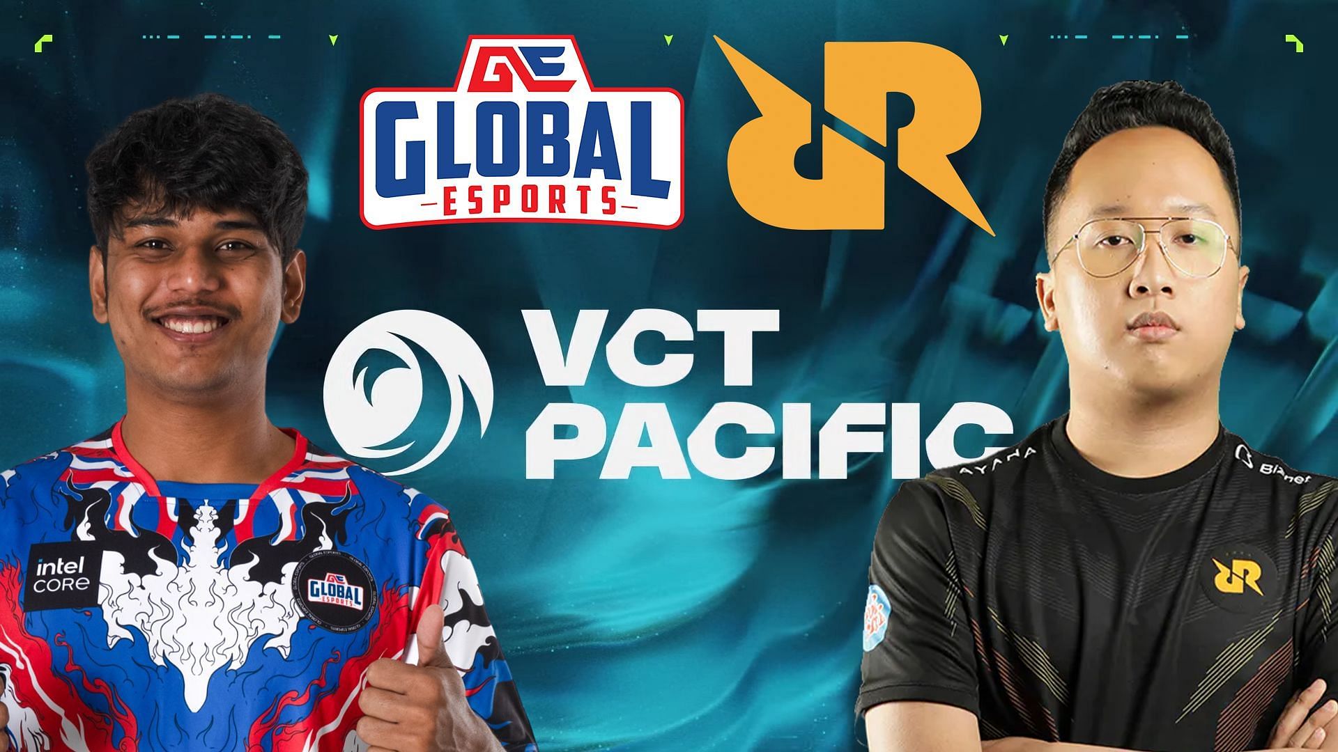 Global Esports vs Rex Regum Qeon at VCT Pacific 2024 Stage 1 (Image via Riot Games || Global Esports || Rex Regum Qeon)