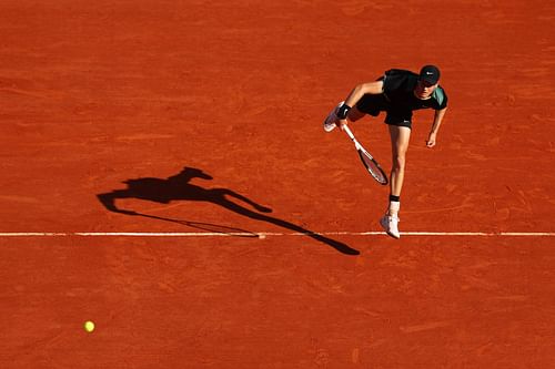 Jannik Sinner at the Rolex Monte-Carlo Masters - Day Five