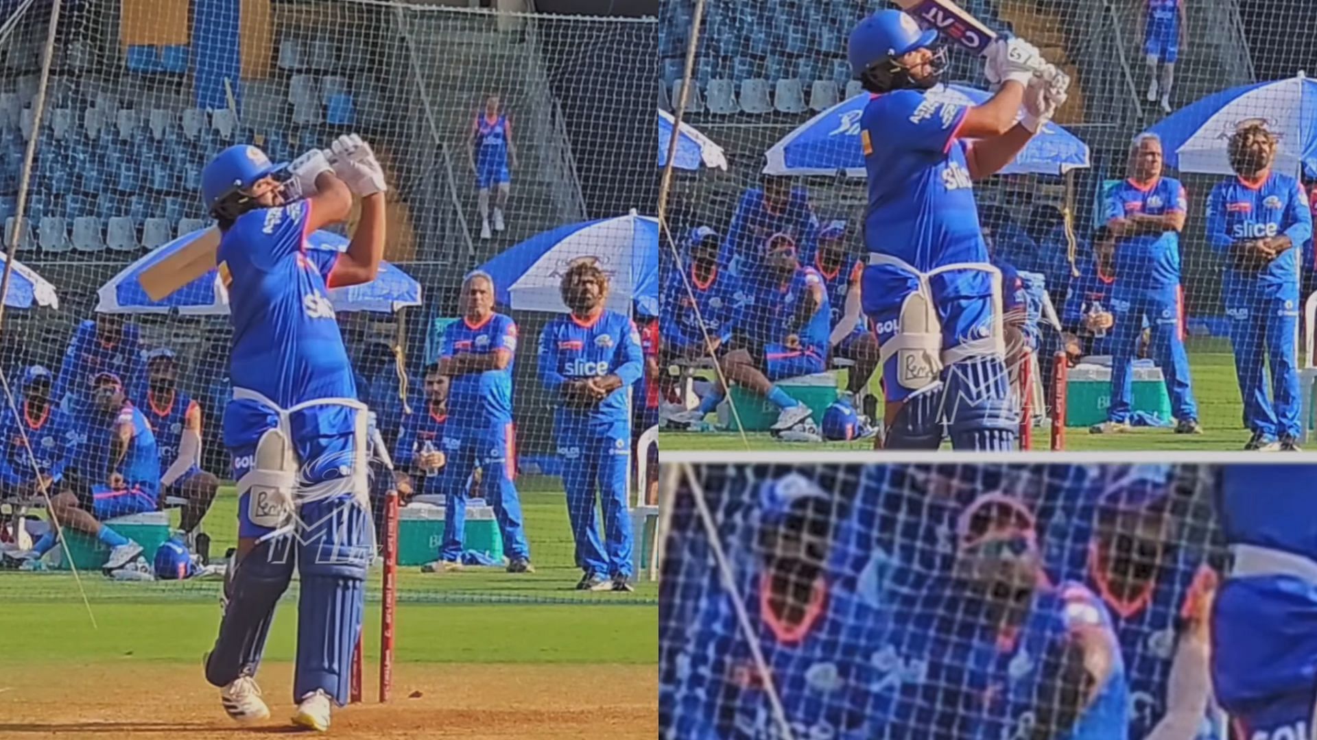 Snippets from MI players admiring Rohit Sharma