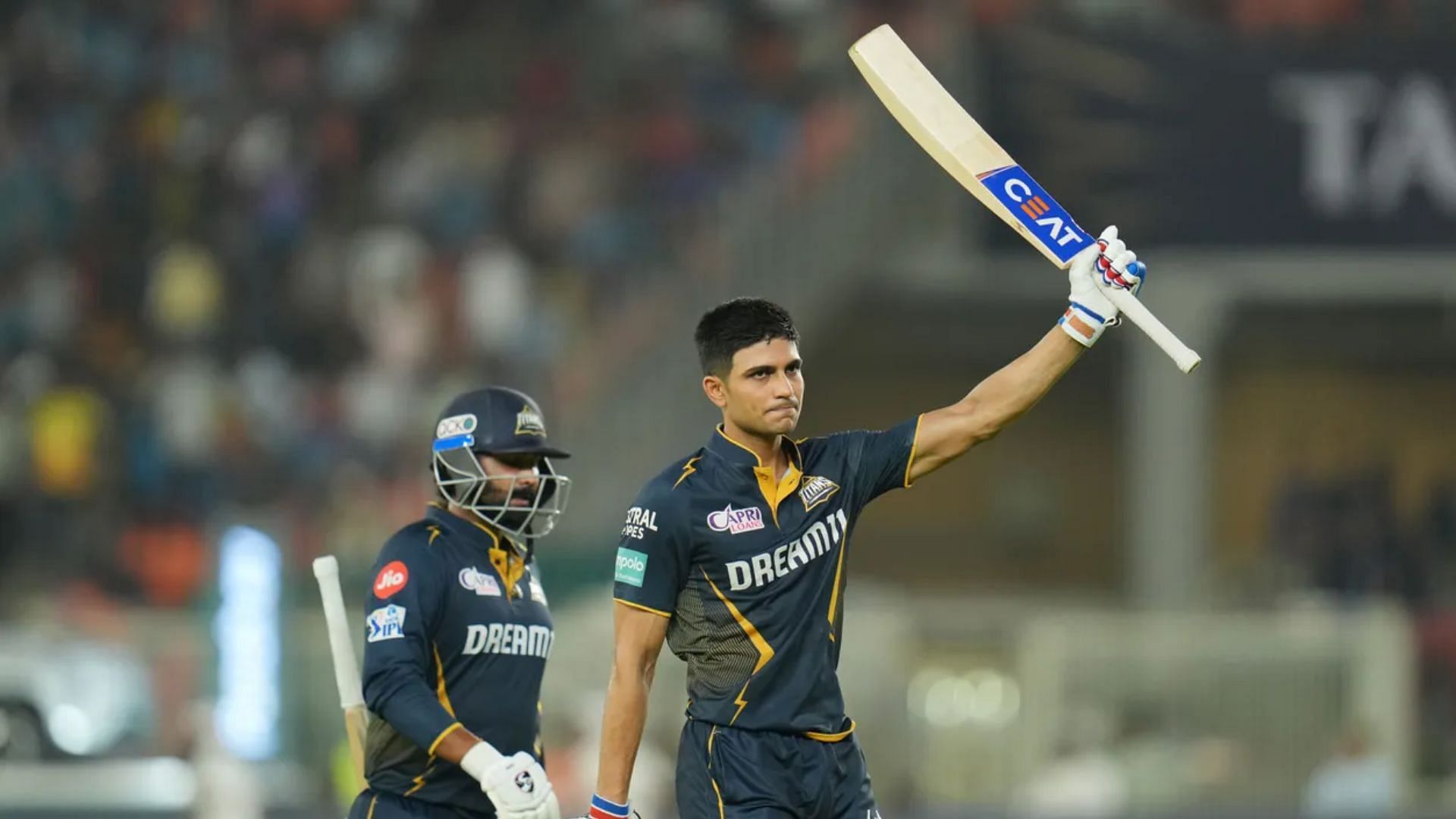 Shubman Gill scored a fifty against PBKS (Credits: IPL)