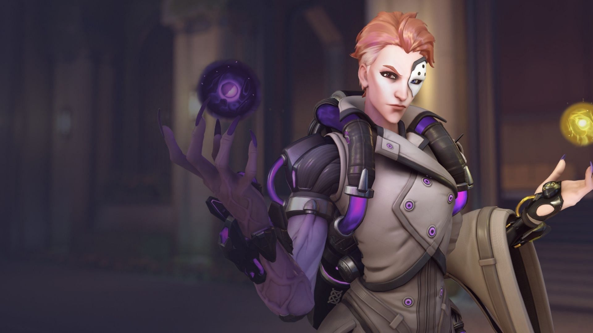 Moira&#039;s versatility makes her one of the best Support Heroes for Clash (Image via Blizzard)