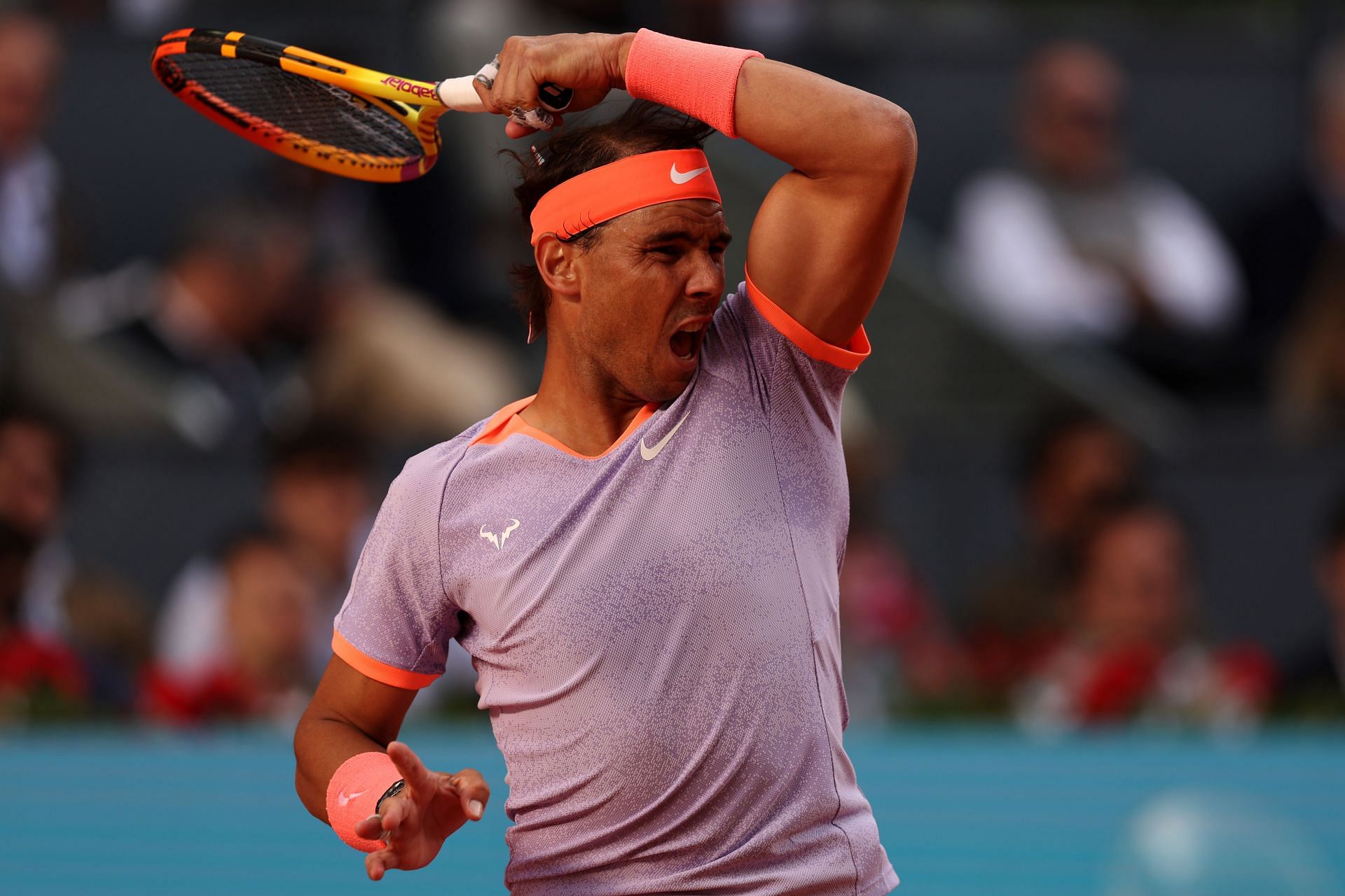 Nadal at the Mutua Madrid Open - Day Three