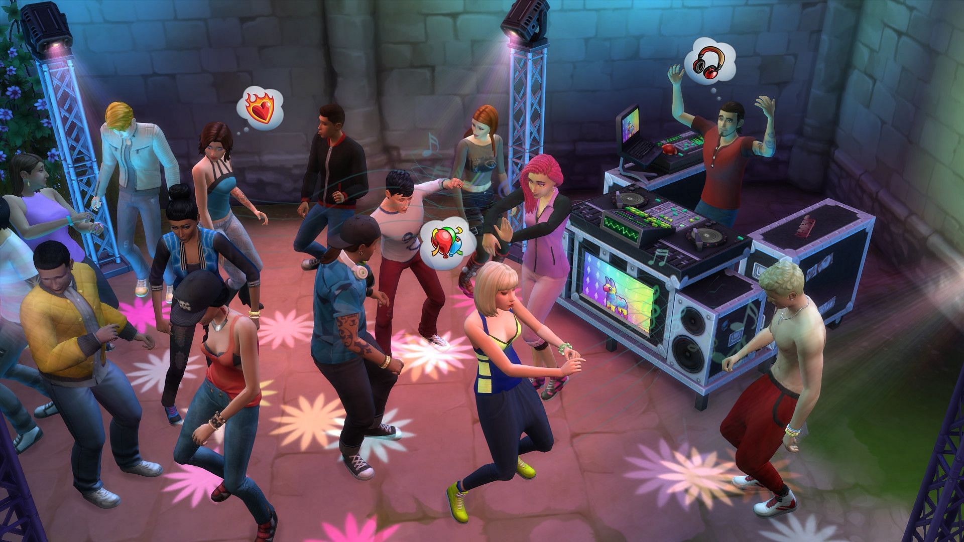 Get Together has the best clubs among all Sims 4 Expansion Packs (Image via Steam)