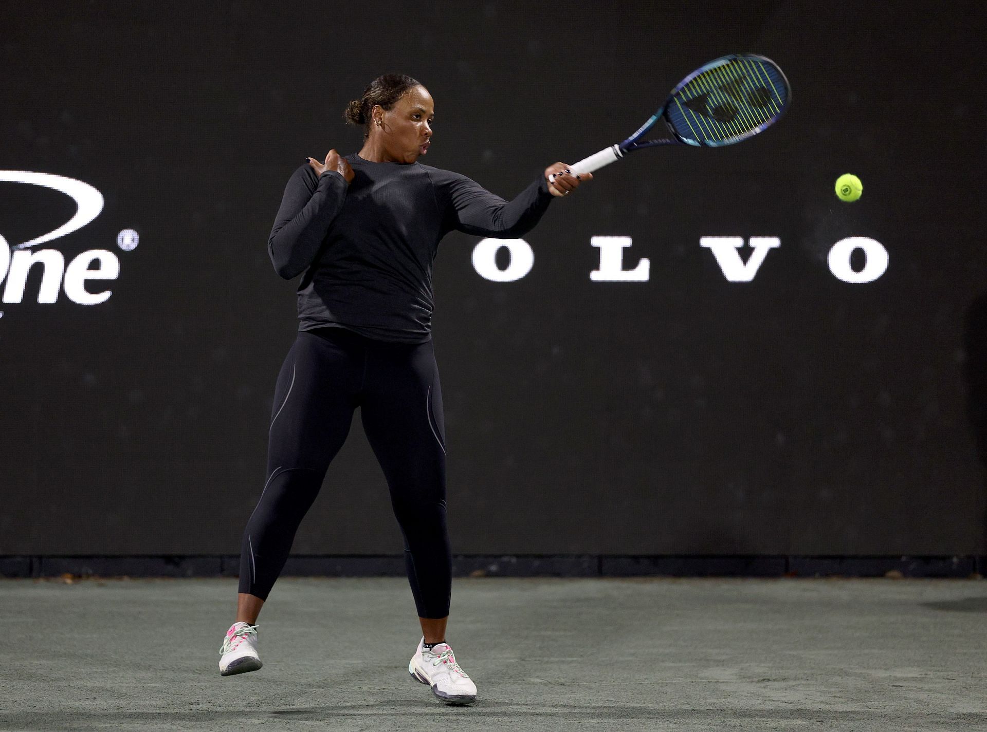 Townsend at the WTA 500 Credit One Charleston Open 2024 - Day 3
