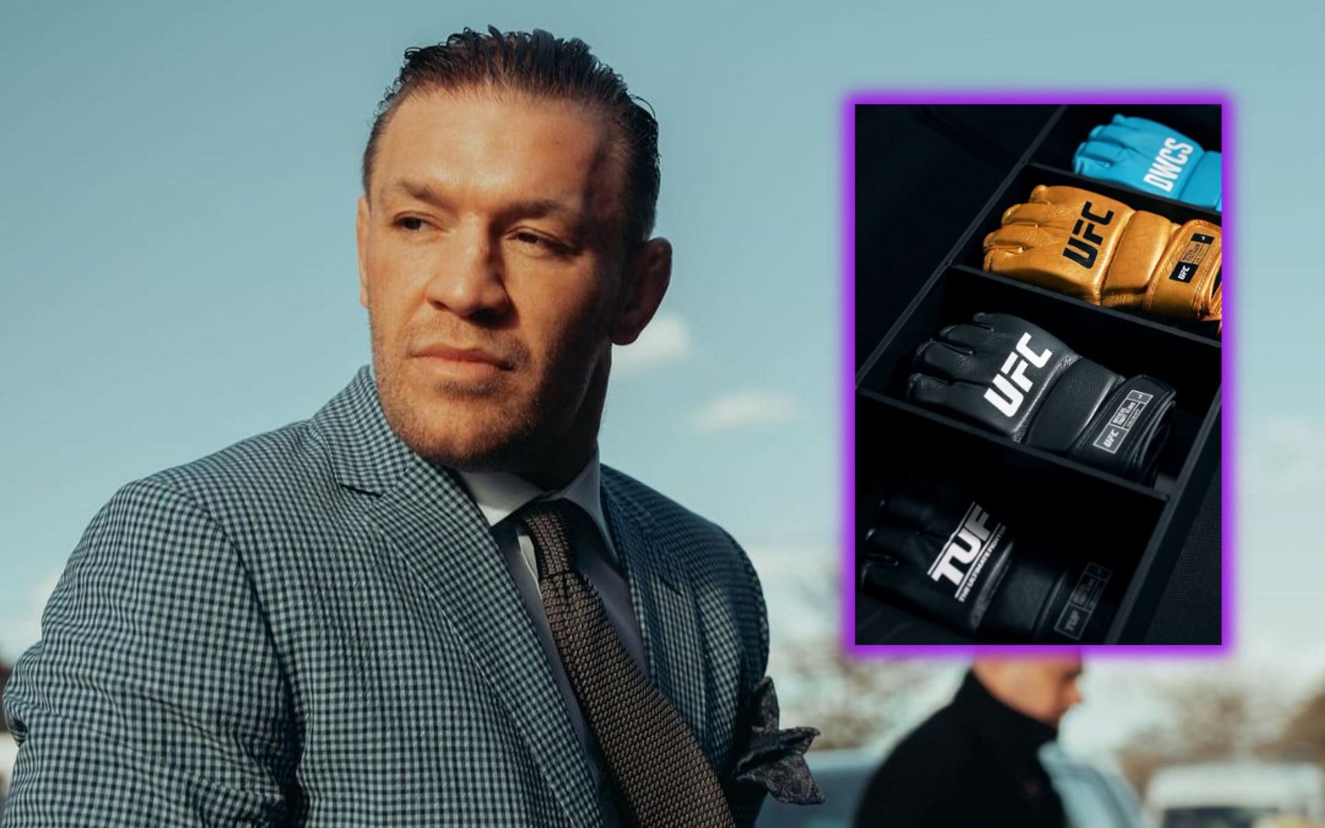 Conor McGregor asserts ownership of exclusive UFC 300 gloves introduced by Dana White