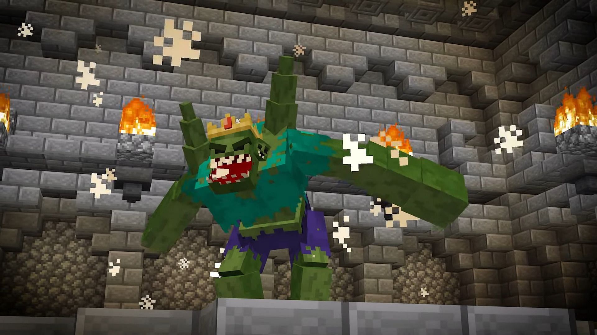 Land of Mutants makes hostile mobs much more terrifying to encounter (Image via Jigarbov/YouTube)