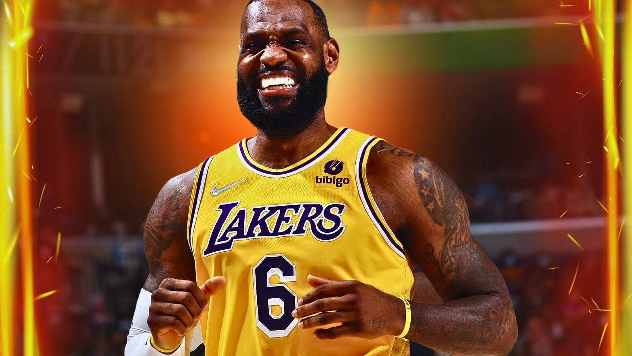 LeBron James savours pizza night before Lakers take on Nuggets in Game 4.
