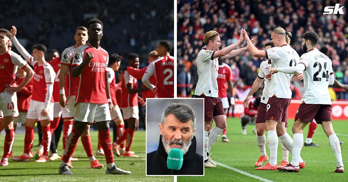 Roy Keane makes confident prediction on who out of Arsenal and Manchester City will win Premier League