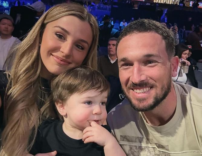PHOTO: Alex Bregman's wife Reagan shares adorable clip of son Knox in 'sushi' pajamas