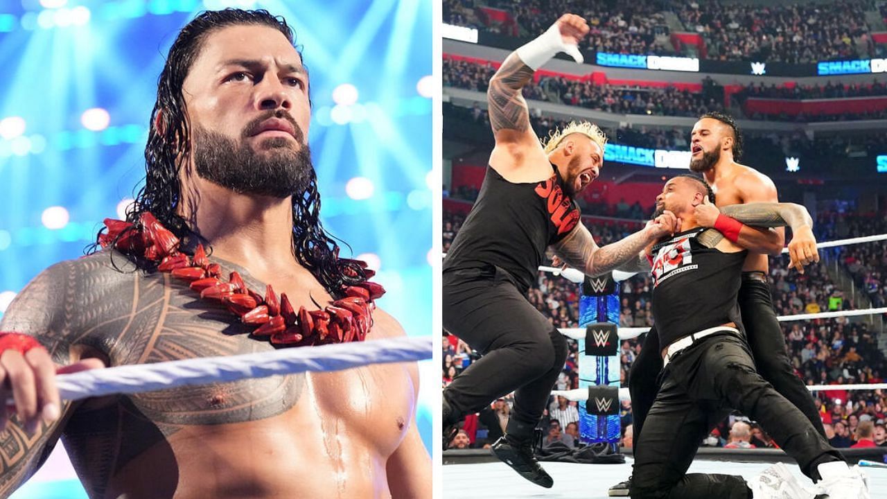 Roman Reigns was absent as The Bloodline story took a twist (Image: wwe.com)