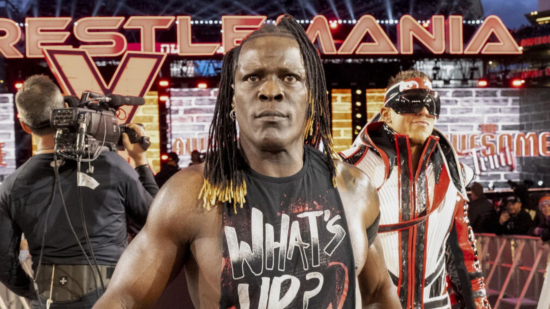R-Truth and The Miz at WrestleMania XL (Credit: WWE)