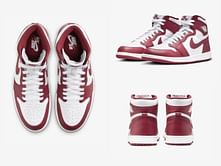 Nike Air Jordan 1 High OG Artisanal Red basketball shoes: Features explored