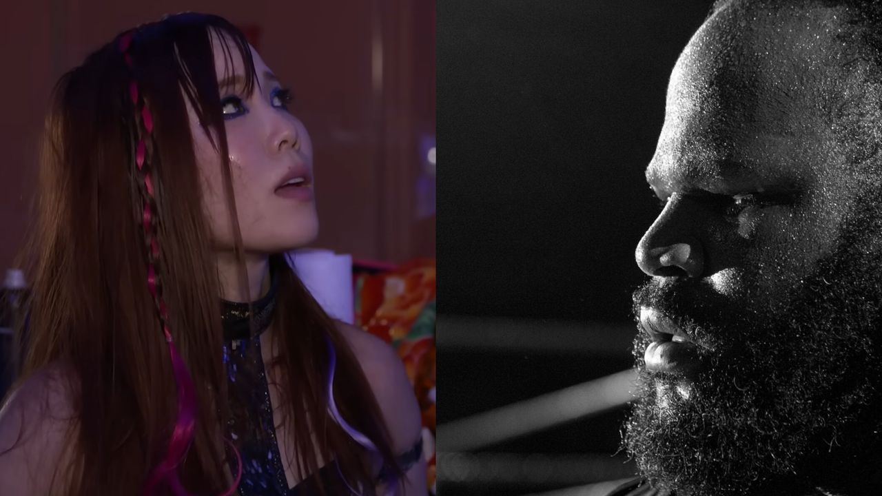 Kairi Sane and Mark Henry (via WWE