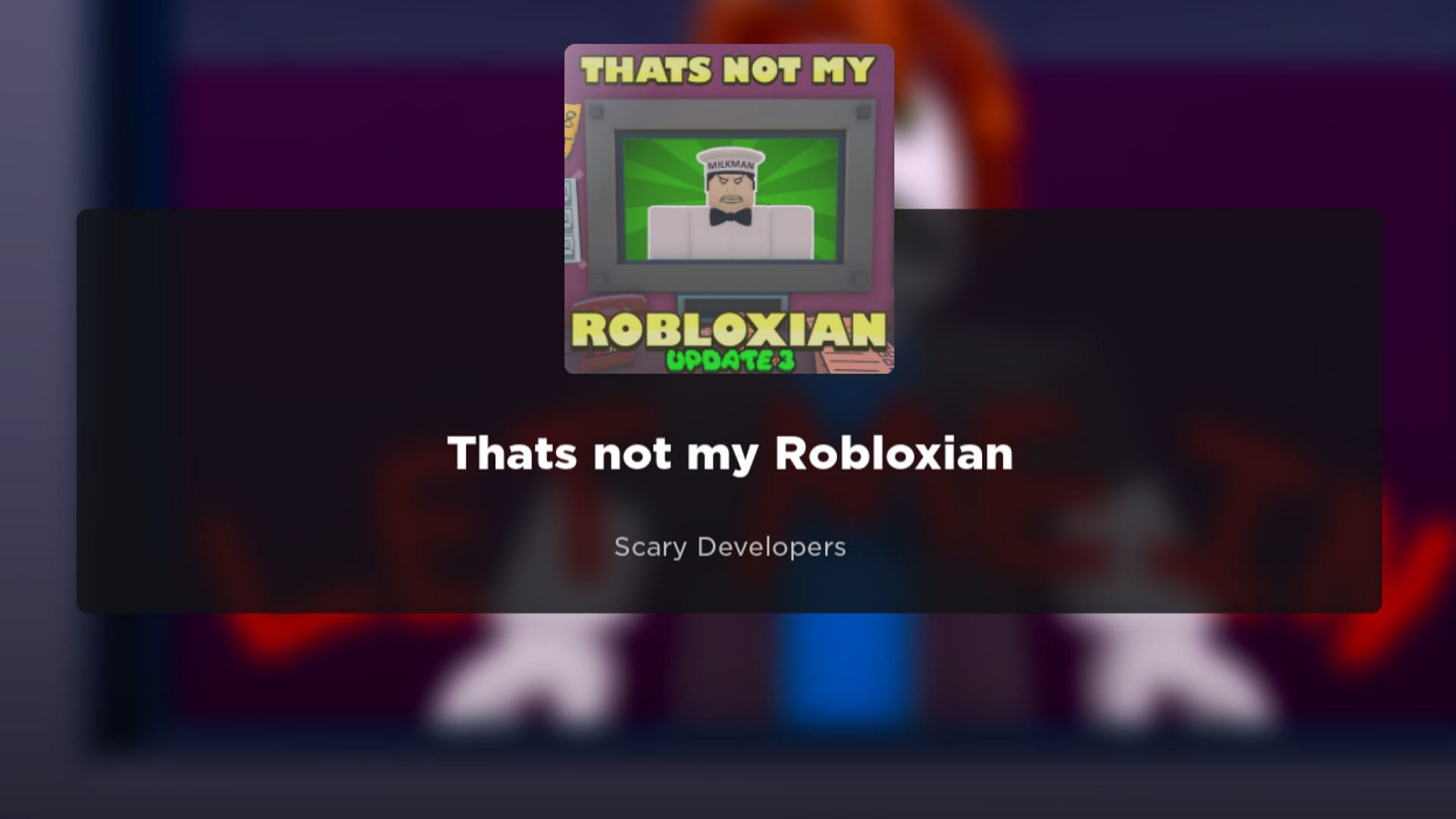 Thats not my Robloxian cover