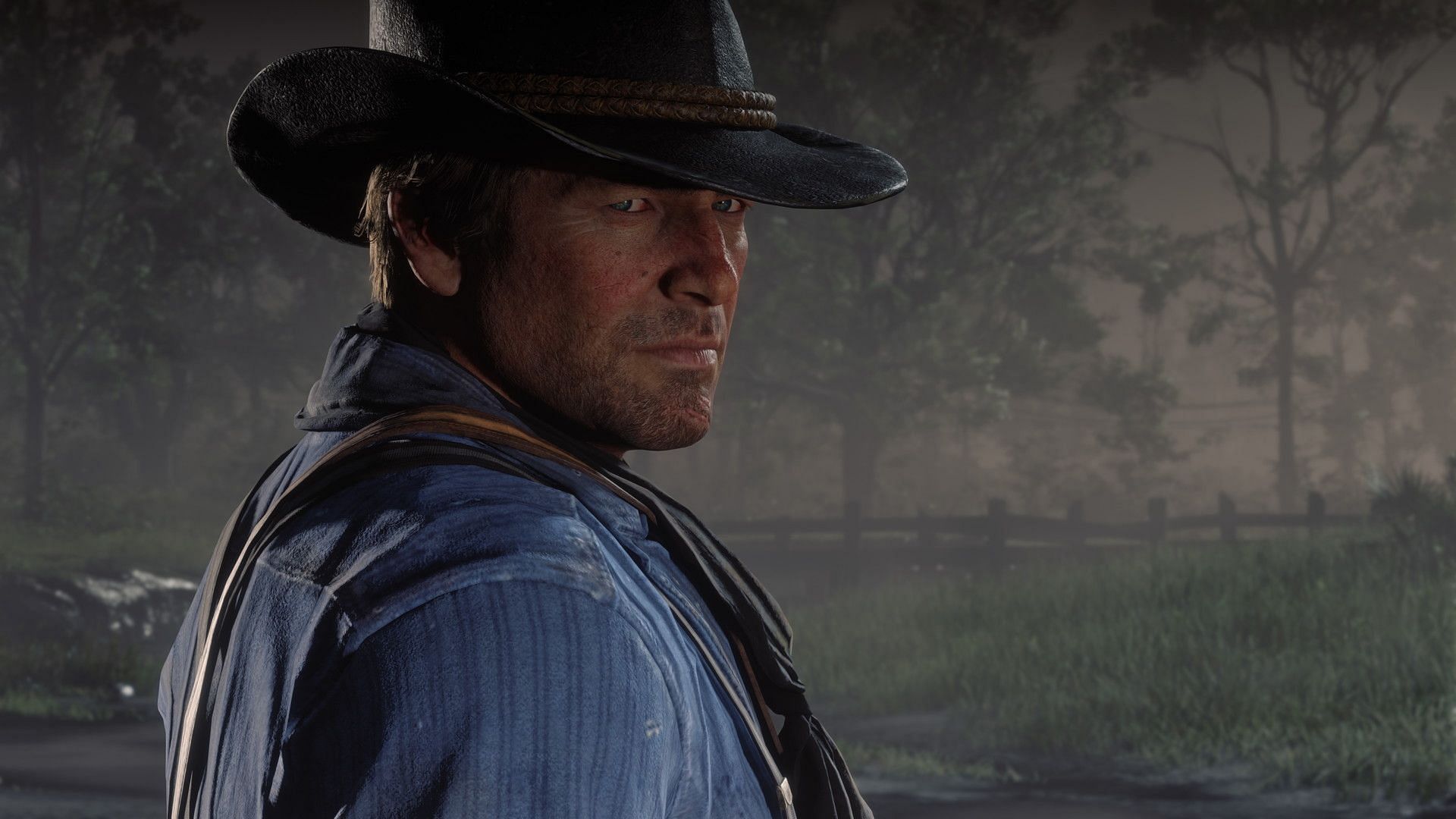 Arthur&#039;s looks and his aging can be determined by players (Image via Rockstar Studios)