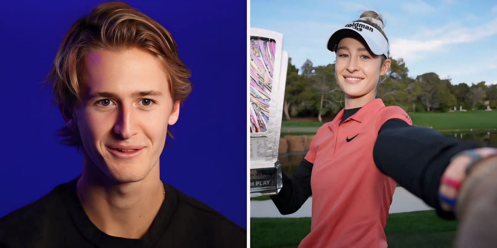 Sebastian Korda and Nelly Korda