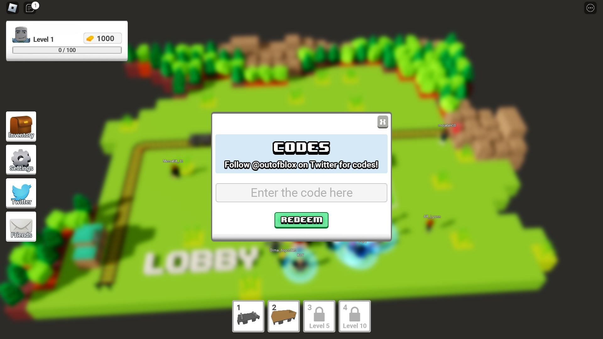 Active codes for Rail Frenzy (Image via Roblox)