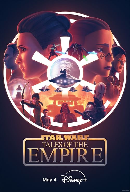 The official poster of Star Wars: Tales of the Empire. (Image via starwars.com)