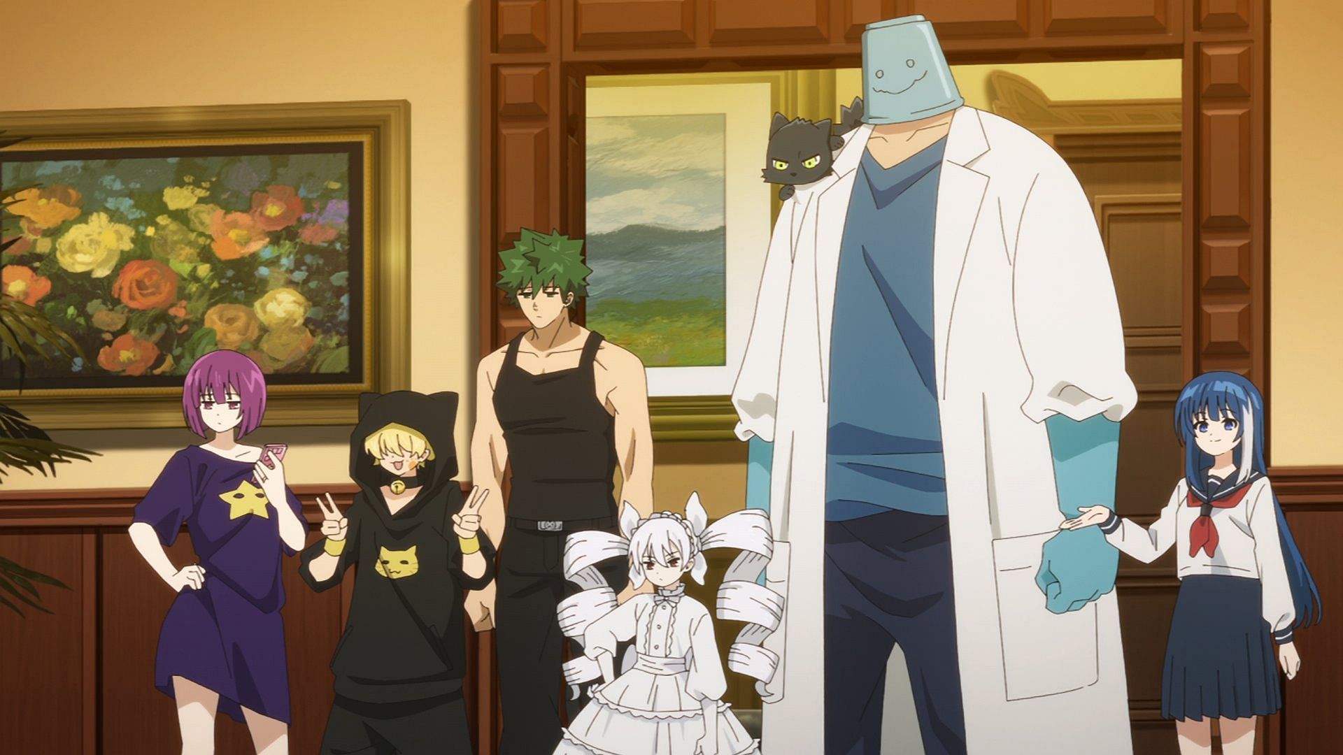 Yozakura siblings as seen in the episode (Image via Silver Link)