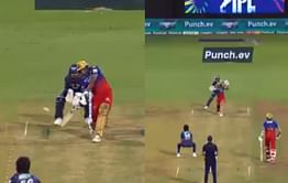 [Watch] Mohammed Siraj delights Chinnaswamy crowd with consecutive sixes off Ravi Bishnoi during RCB-LSG IPL 2024 clash